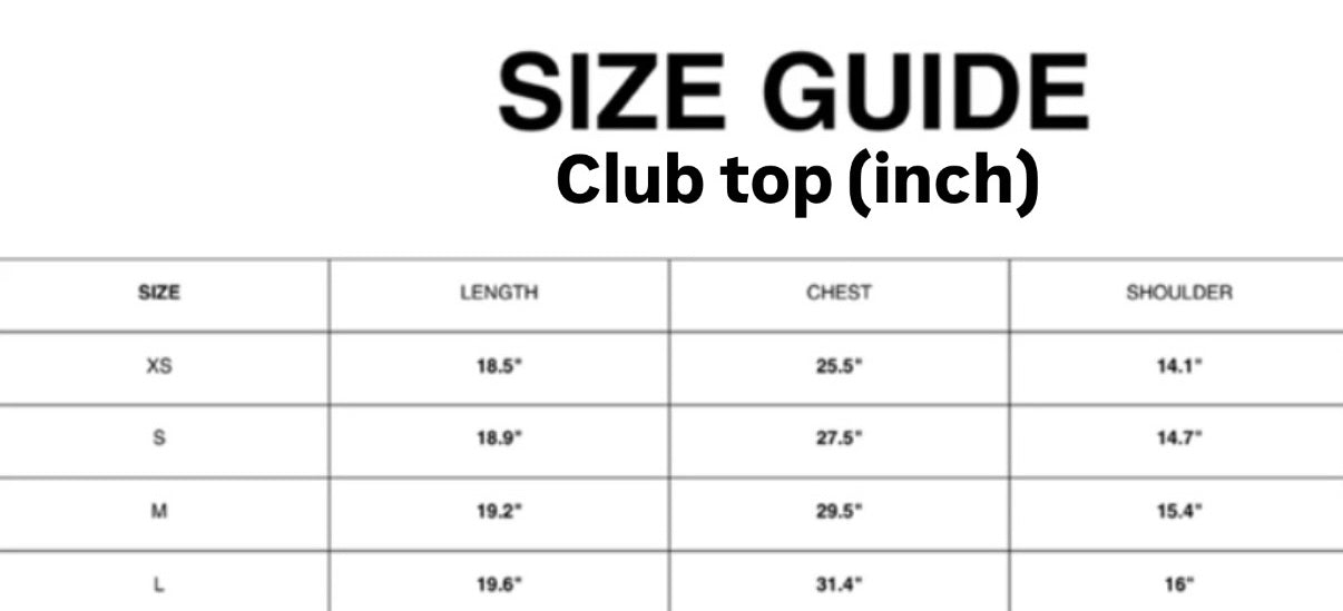 Pre order Bellus club set